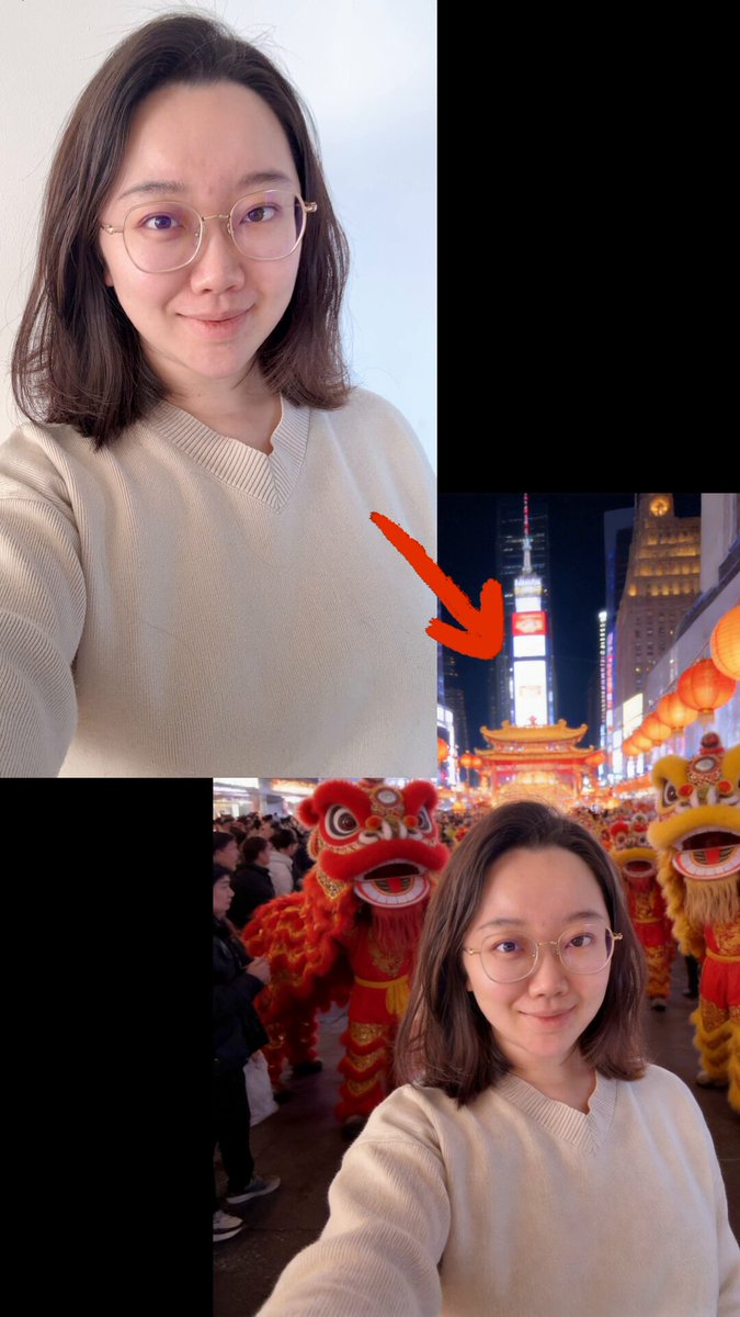 纽约农历新年自拍